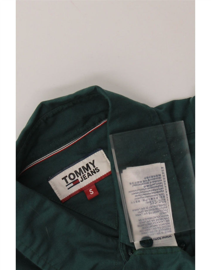 TOMMY HILFIGER Herreskjorte lille grøn bomuld