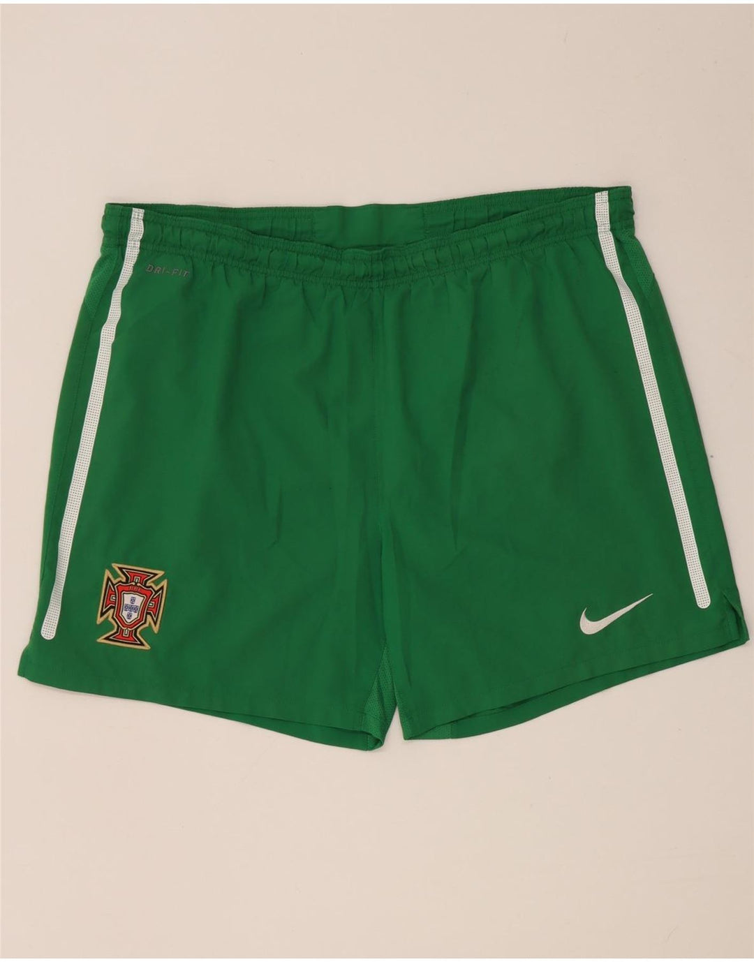 Nike Herre Portugal Sports Shorts Large Grøn Polyester