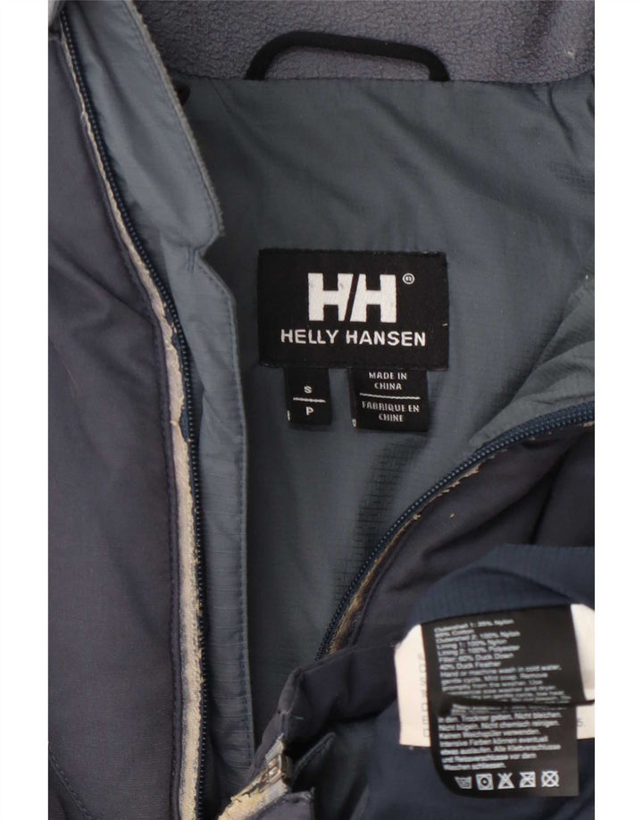 Helly Hansen Polstret Herrejakke UK 36 Small Navy Blue Colourblock Nylon