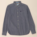 SUPERDRY Mens Shirt Large Blue Cotton Vintage Superdry and Second-Hand Superdry from Messina Hembry 