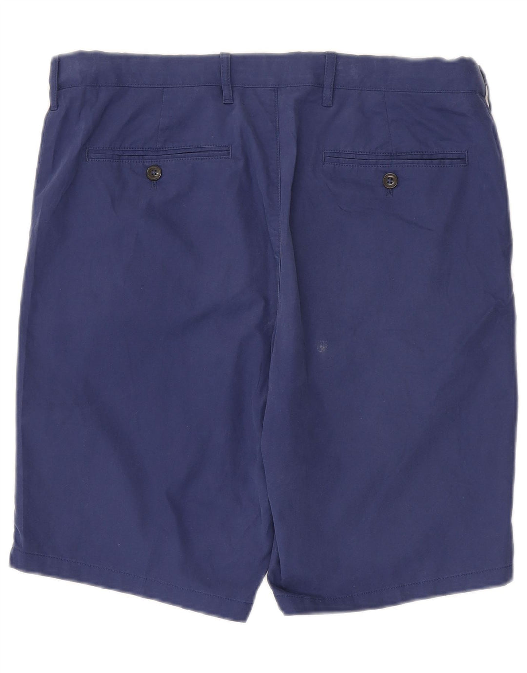 Marks & Spencer Herre Chino Shorts W34 Large Blue Cotton