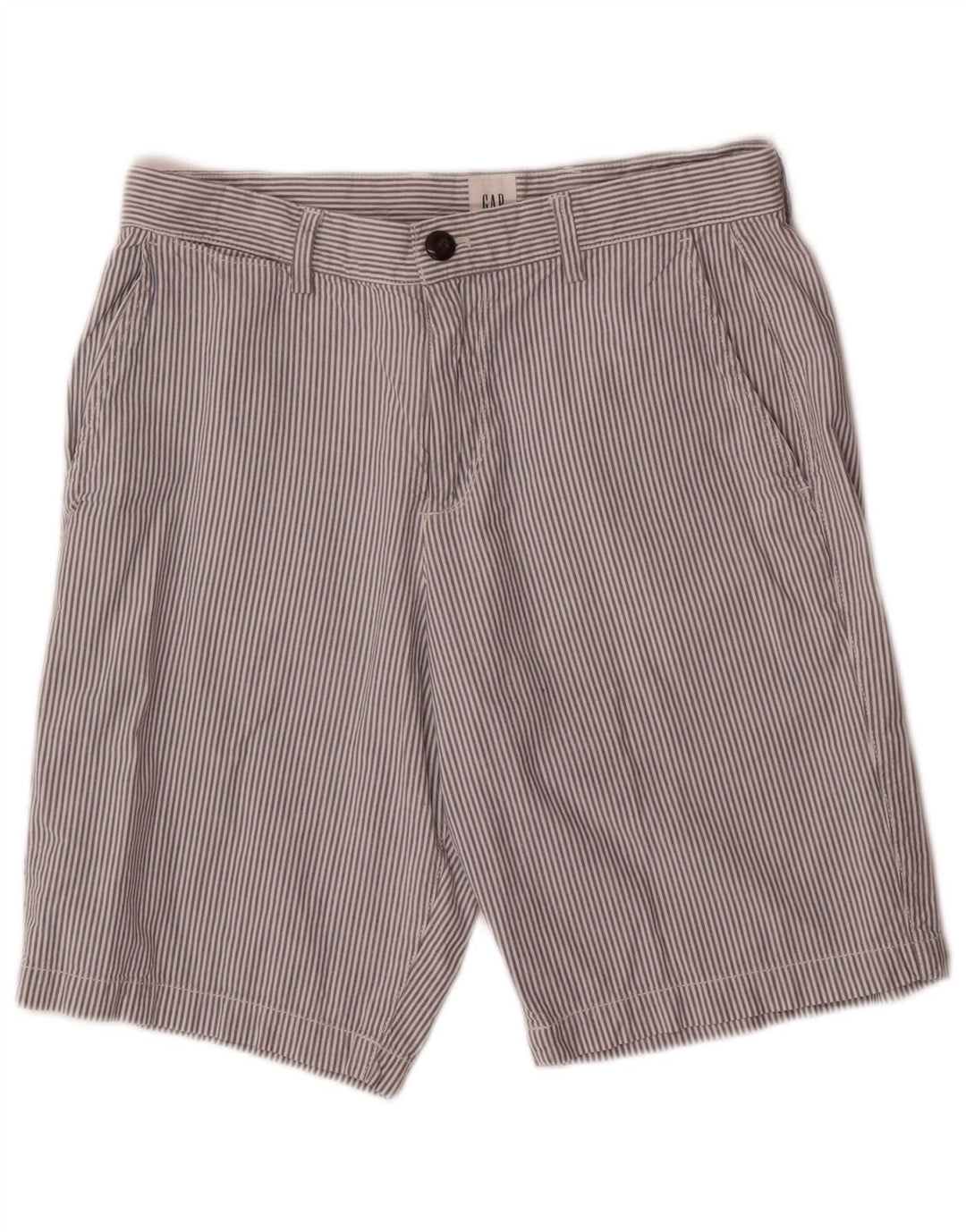 Gap Herre Chino Shorts W29 Små hvidstribet bomuld