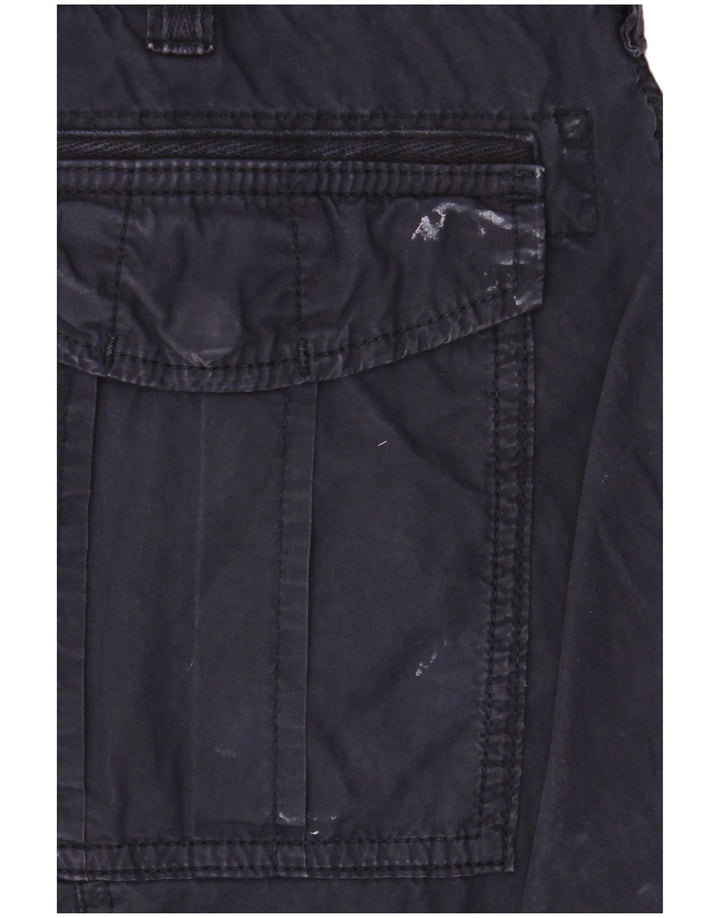 Napapijri Herre Cargo Shorts W33 Medium Marineblå Bomuld