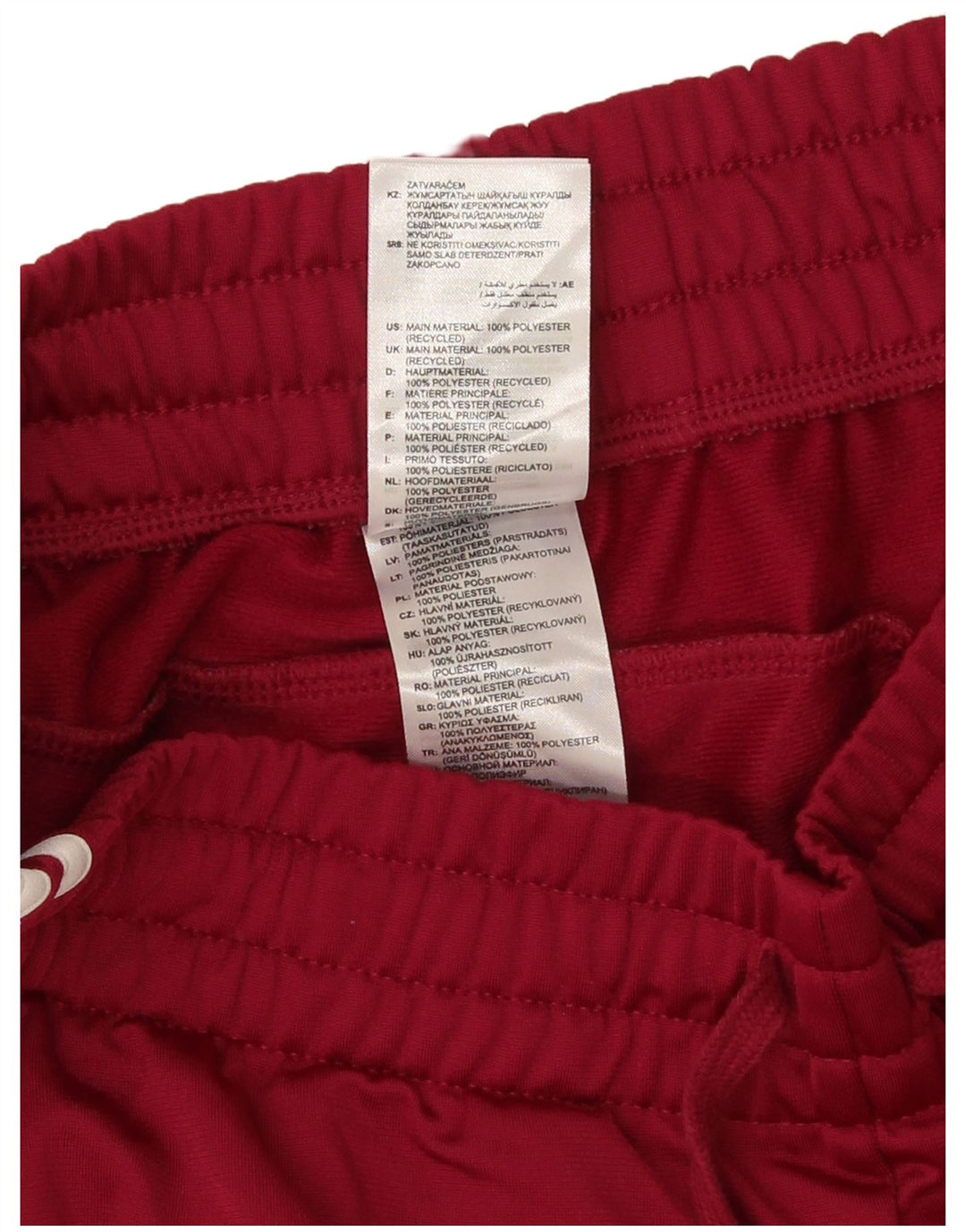 Adidas Træningsdragtsbukser til kvinder UK 8/10 Small Bourgogne Polyester