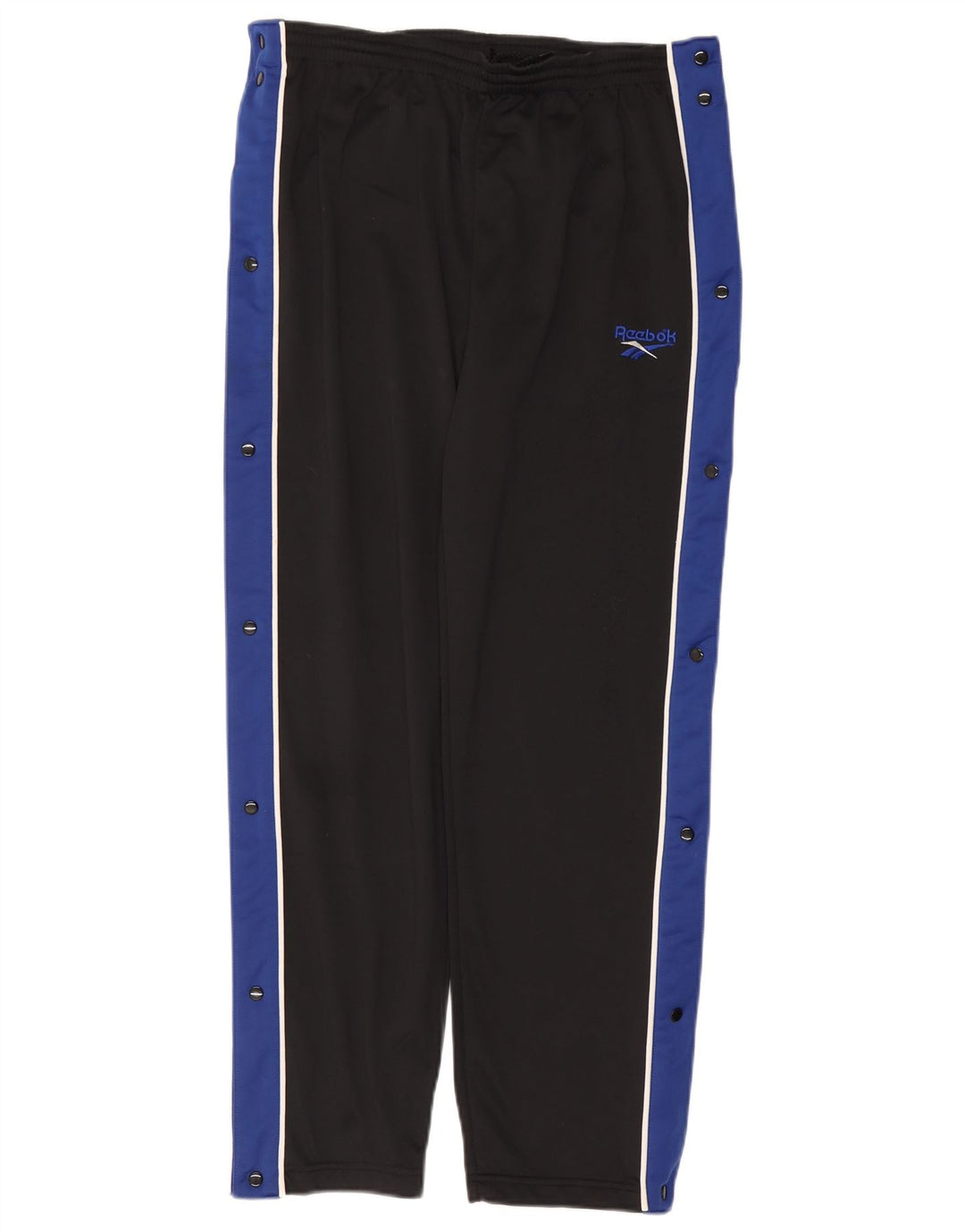Reebok Træningsdragtsbukser til mænd Small Black Colourblock Polyester