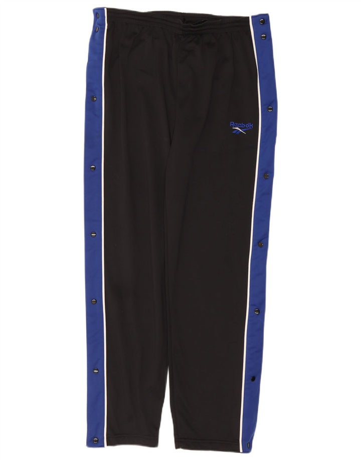 Reebok Træningsdragtsbukser til mænd Small Black Colourblock Polyester