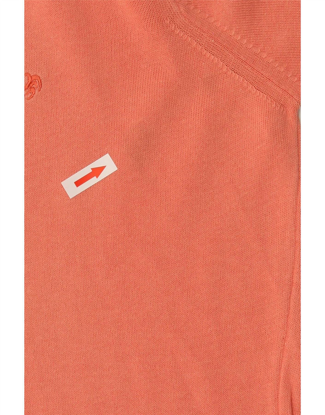 Il Granchio Herre Crew Neck Jumper Sweater Medium Orange Bomuld