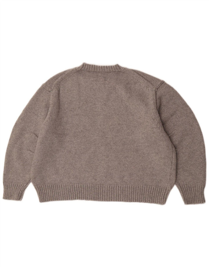 Zara Dame sweater med rund hals DK 16 Stor grå polyamid