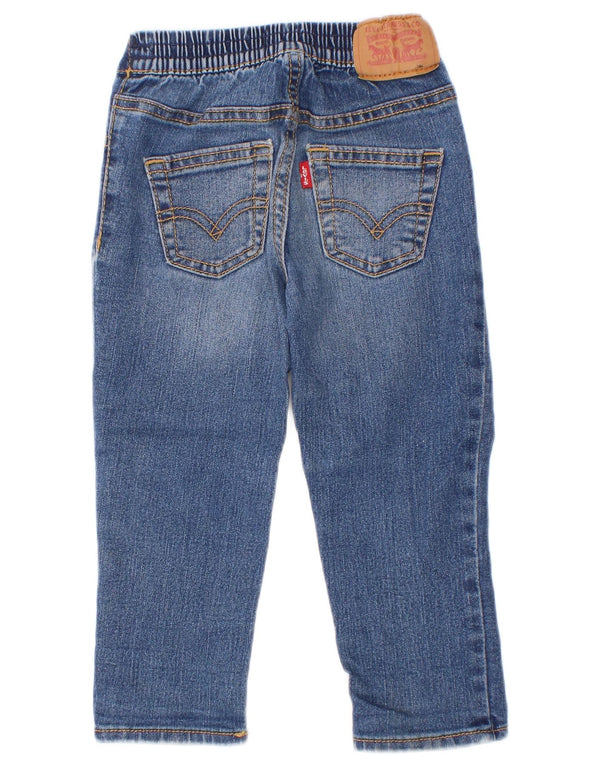 Levi's Baby Girls Straight Jeans 12-18 måneder W18 L13 Blå