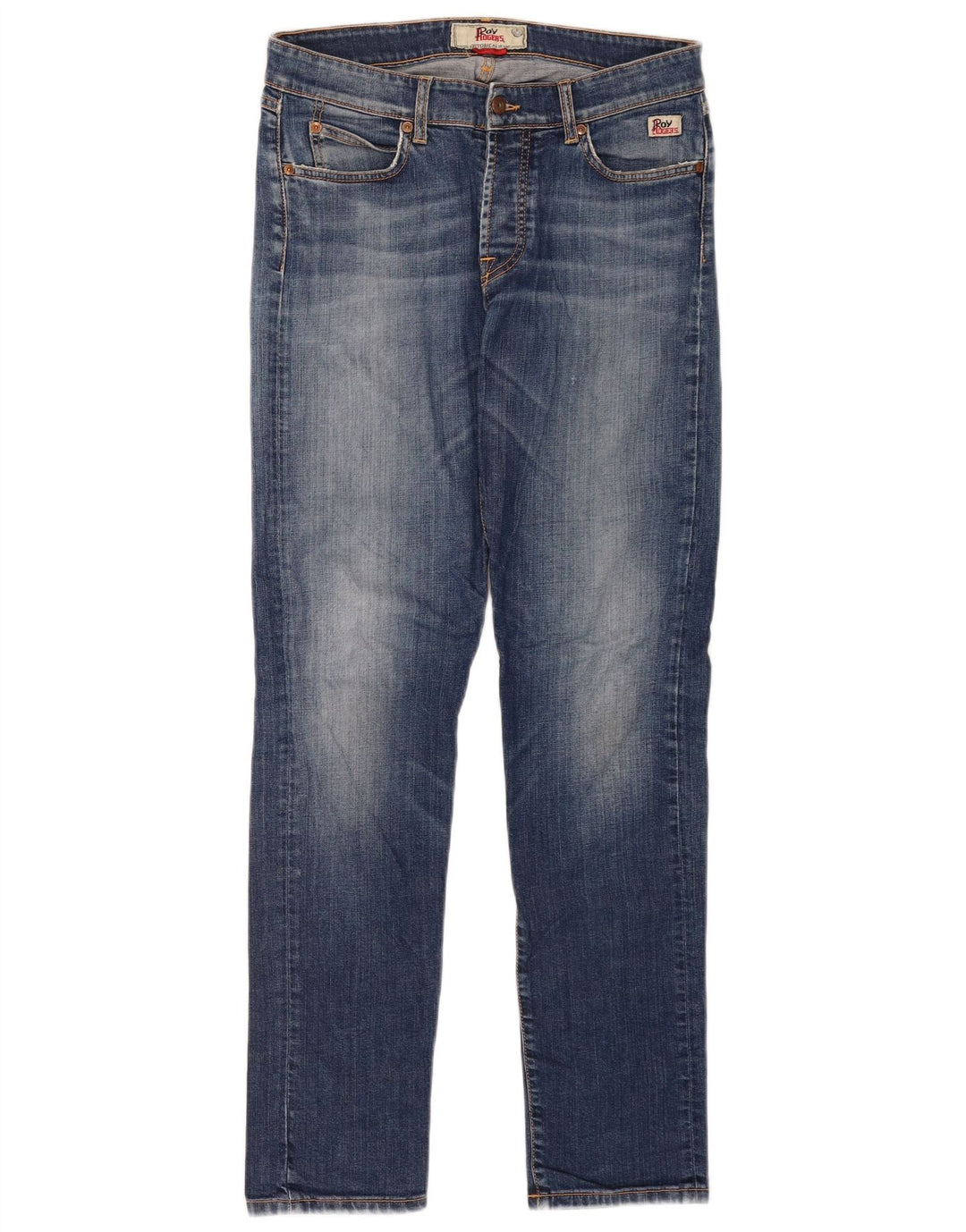 Roy Rogers Slim Jeans til mænd W32 L32 blå bomuld