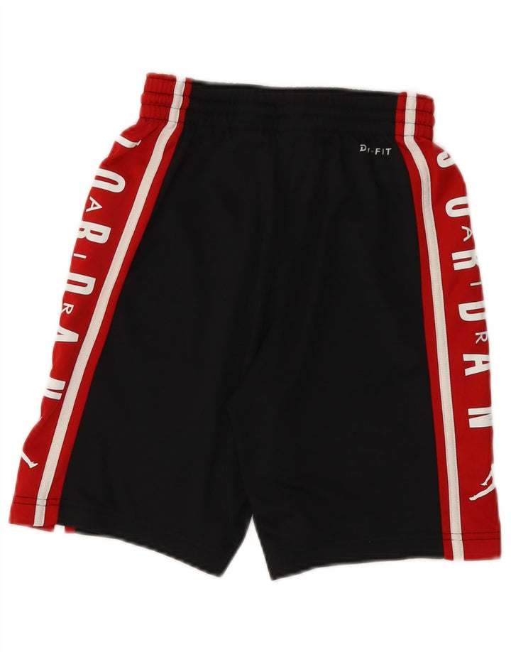 Jordan drenge grafiske sportsshorts 10-11 år medium sort farveblok