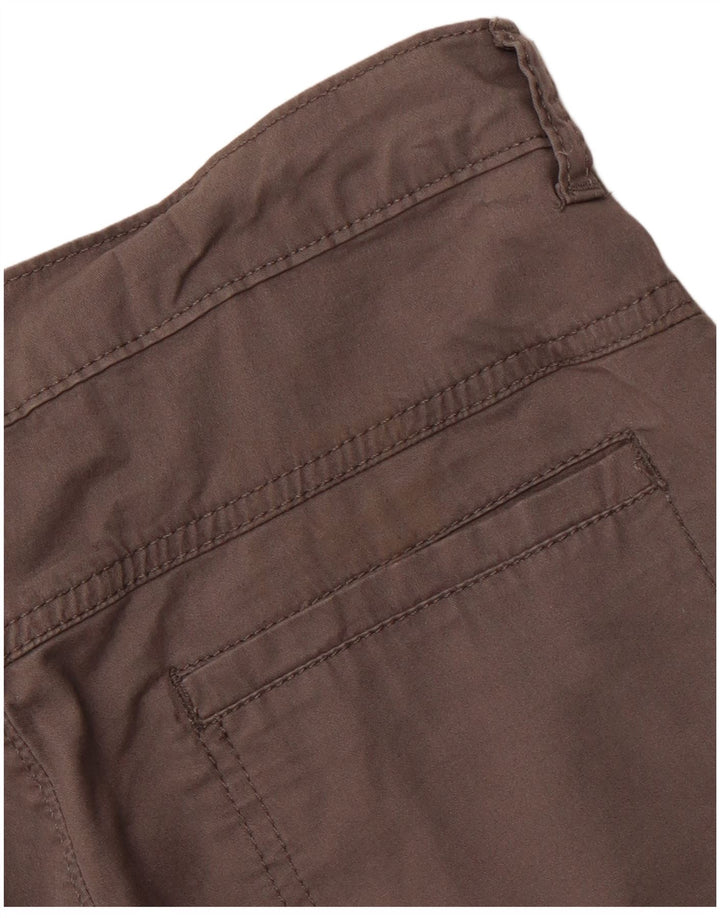 LEE Dame Mid Rise Cargo Shorts US 8 Medium W32 Grå Bomuld