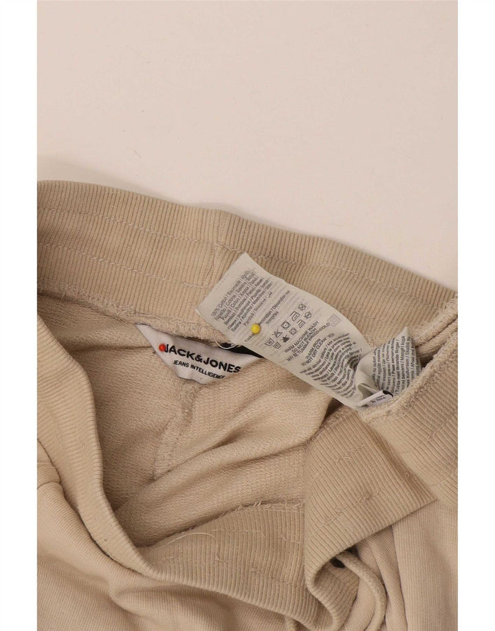 Jack & Jones Sportsshorts til mænd Små beige bomuld