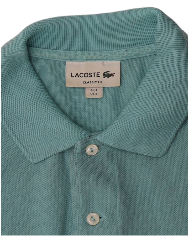 Lacoste herre poloskjorte str. 3 Lille turkis