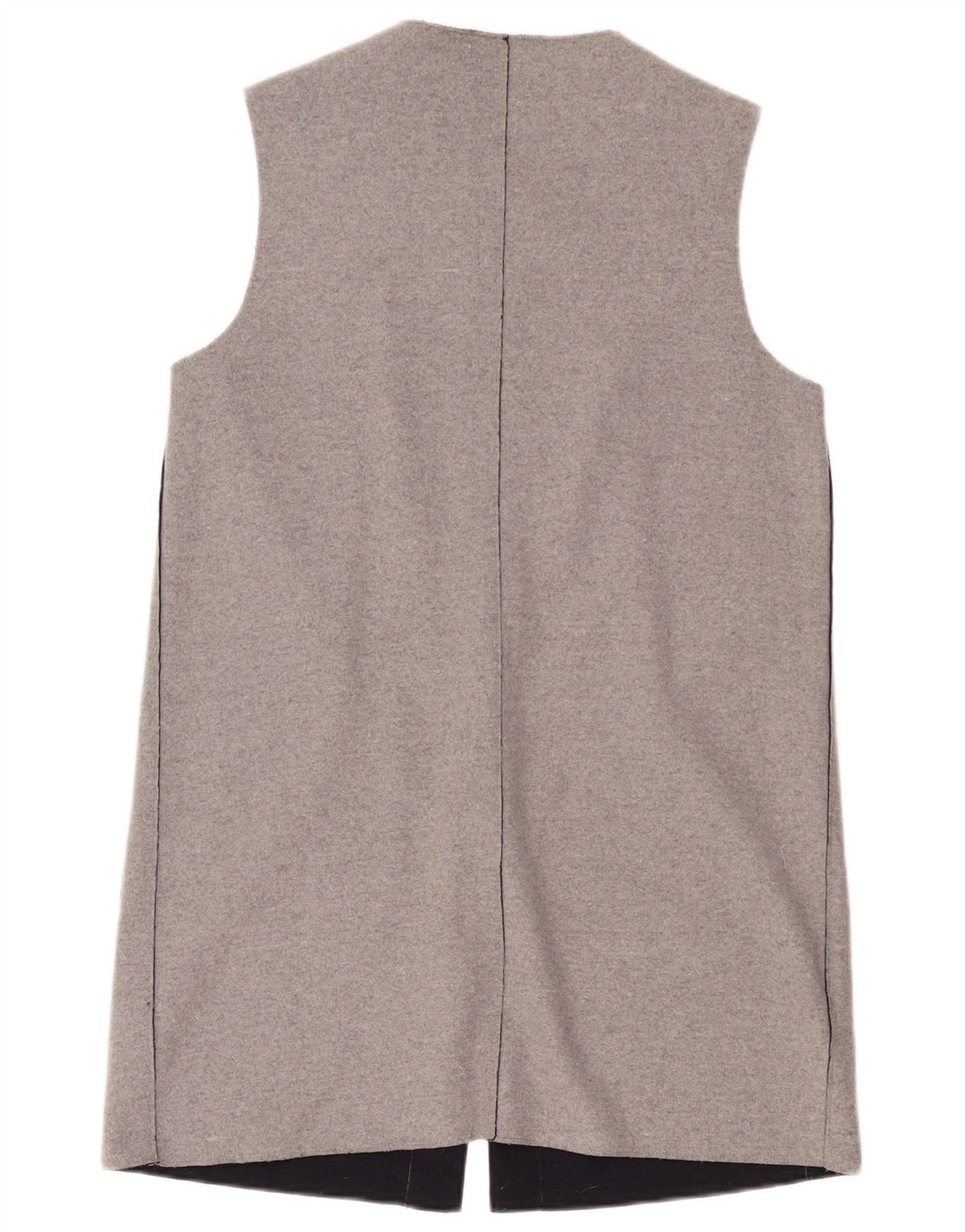 Marks & Spencer Dame Longline Cardigan Sweater UK 14 Medium Grey