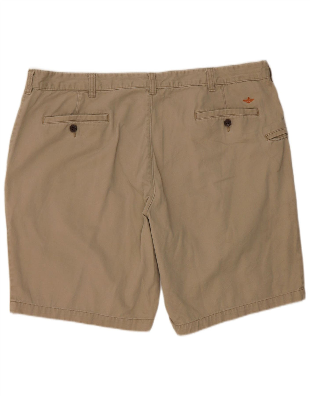 DOCKERS Herre Cargo Shorts W42 2XL Beige Bomuld