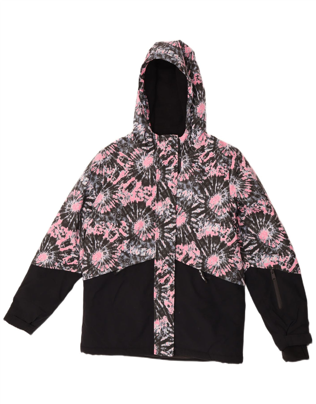 Animal Girls Grafisk Windbreaker Jacket 12-13 år Flerfarvet Tie Dye