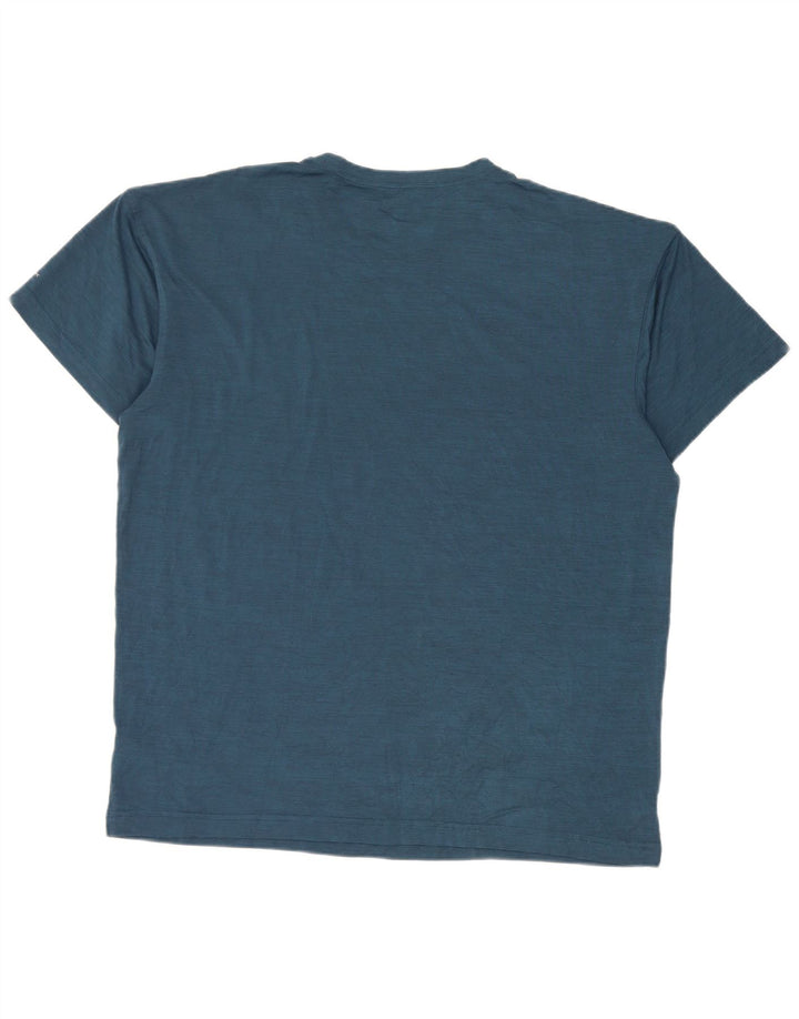 Columbia Herre T-Shirt Top Stor Blå Polyester