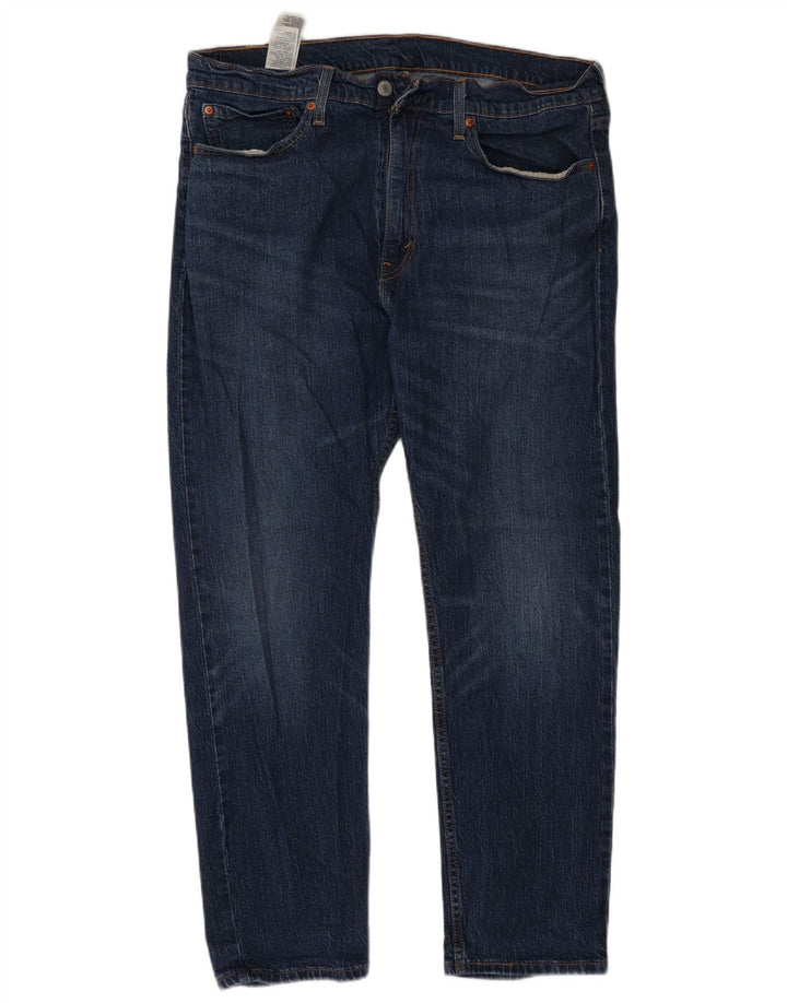 Levi's Herre 502 tilspidsede jeans W36 L30 blå bomuld