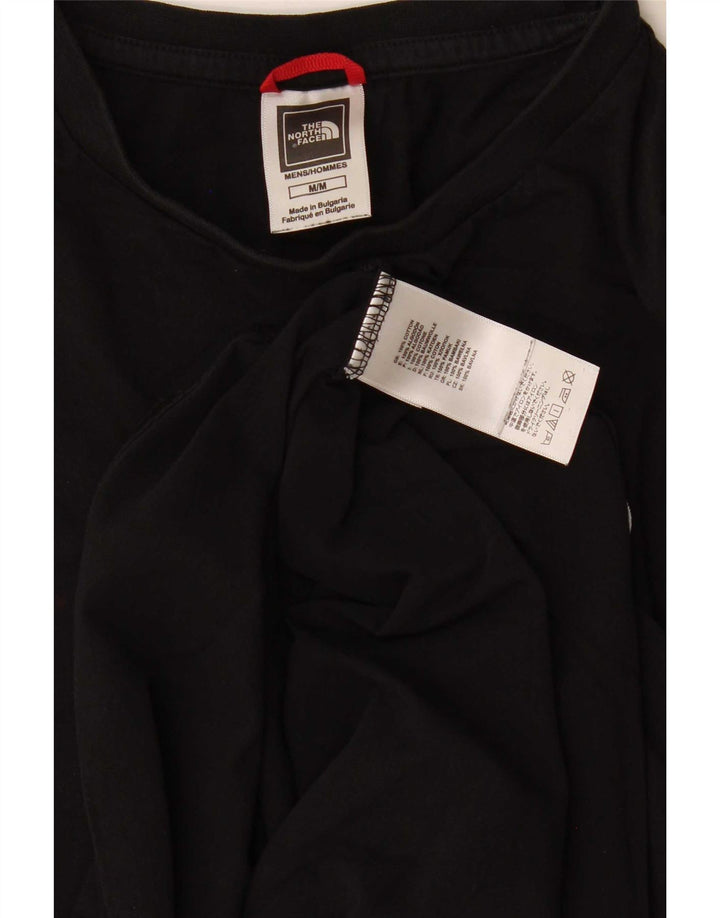 The North Face Herre T-Shirt Top Medium Sort Bomuld
