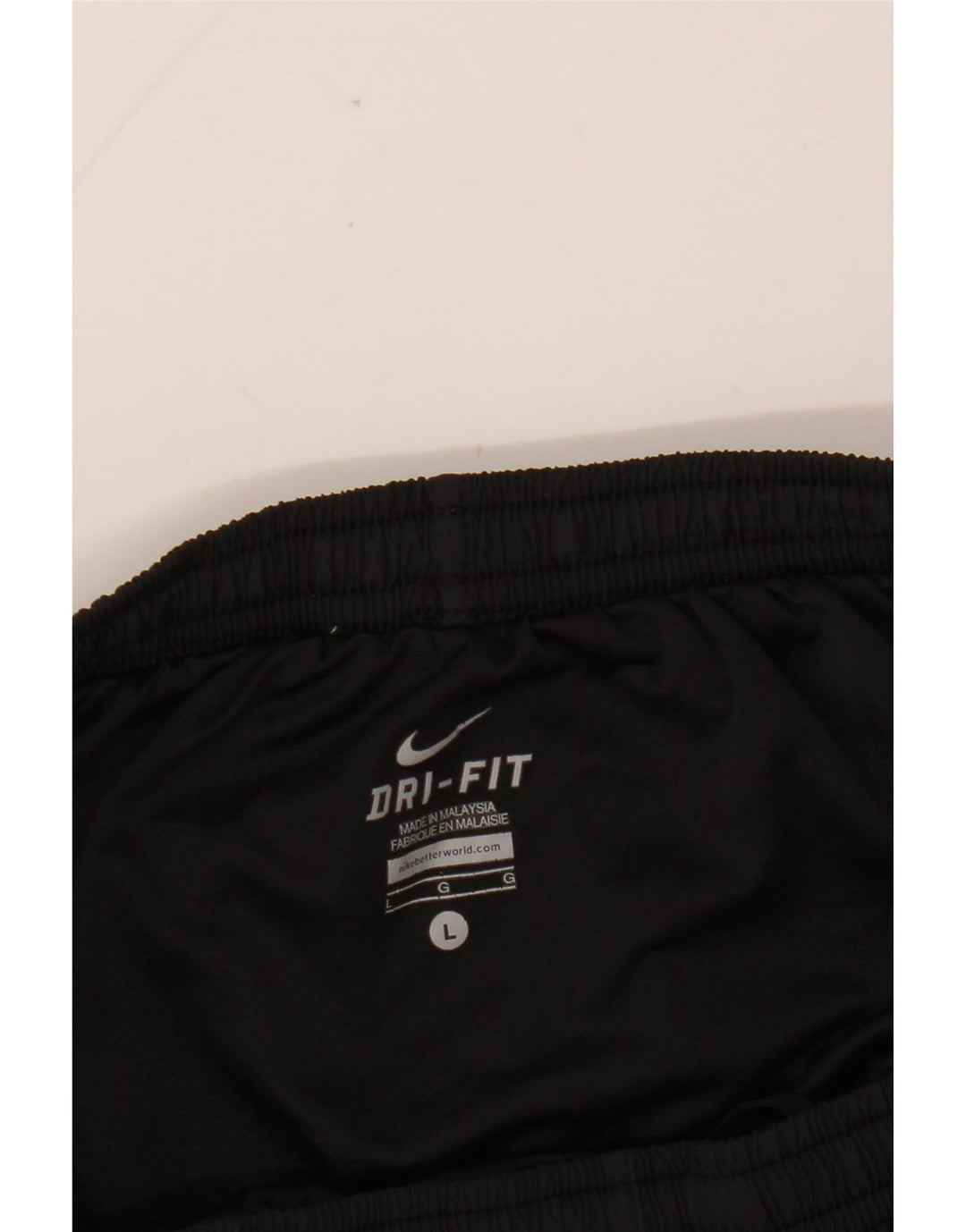 NIKE Dri Fit sportsshorts til kvinder UK 14 Large Sort