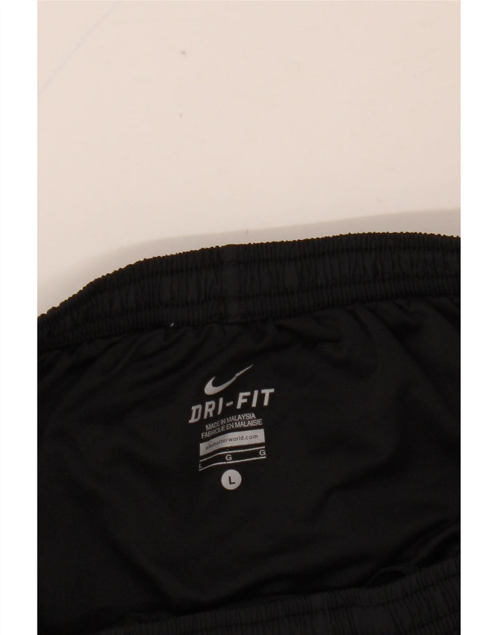 NIKE Dri Fit sportsshorts til kvinder UK 14 Large Sort