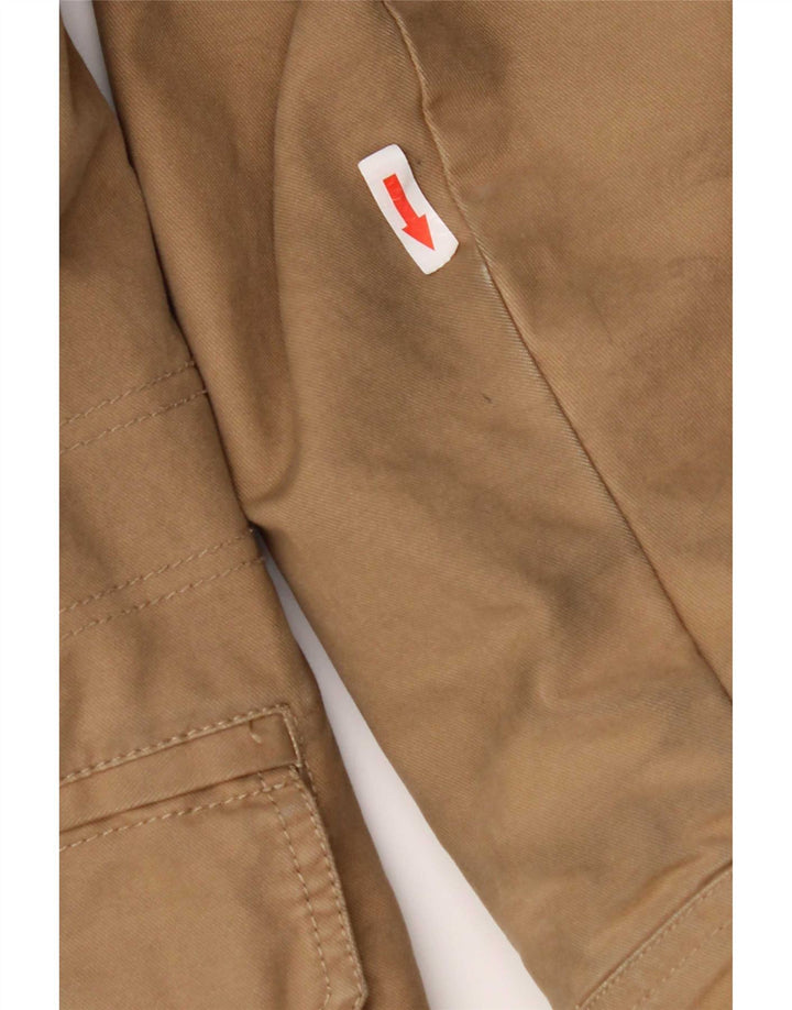 Weird Fish Herre Utility Jacket UK 36 Small Brown