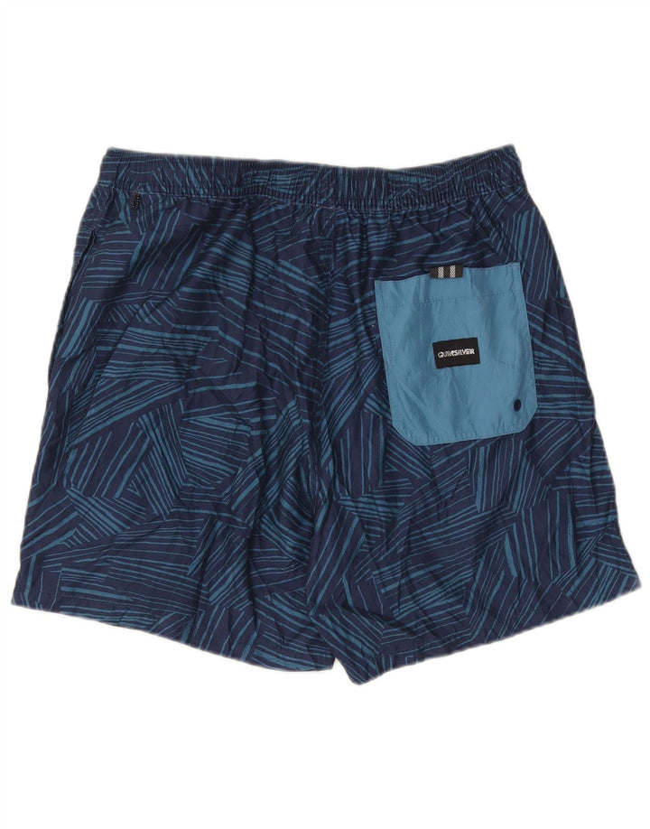 Quiksilver Badeshorts til mænd XL Marineblå Geometrisk Polyester