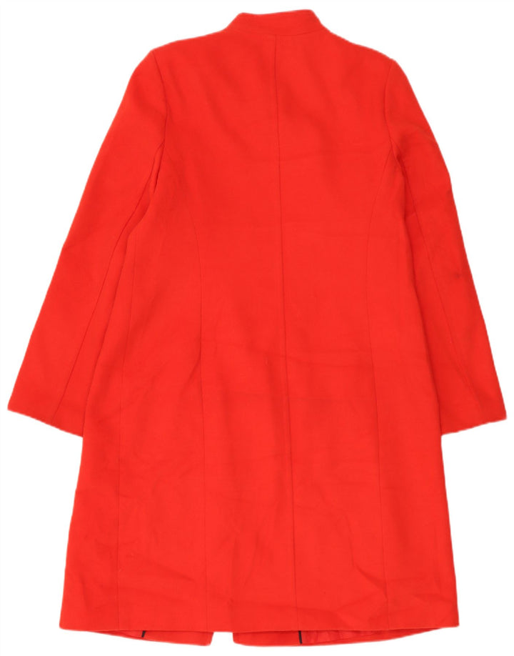Marks & Spencer Dameoverfrakke UK 12 Medium Rød Polyester