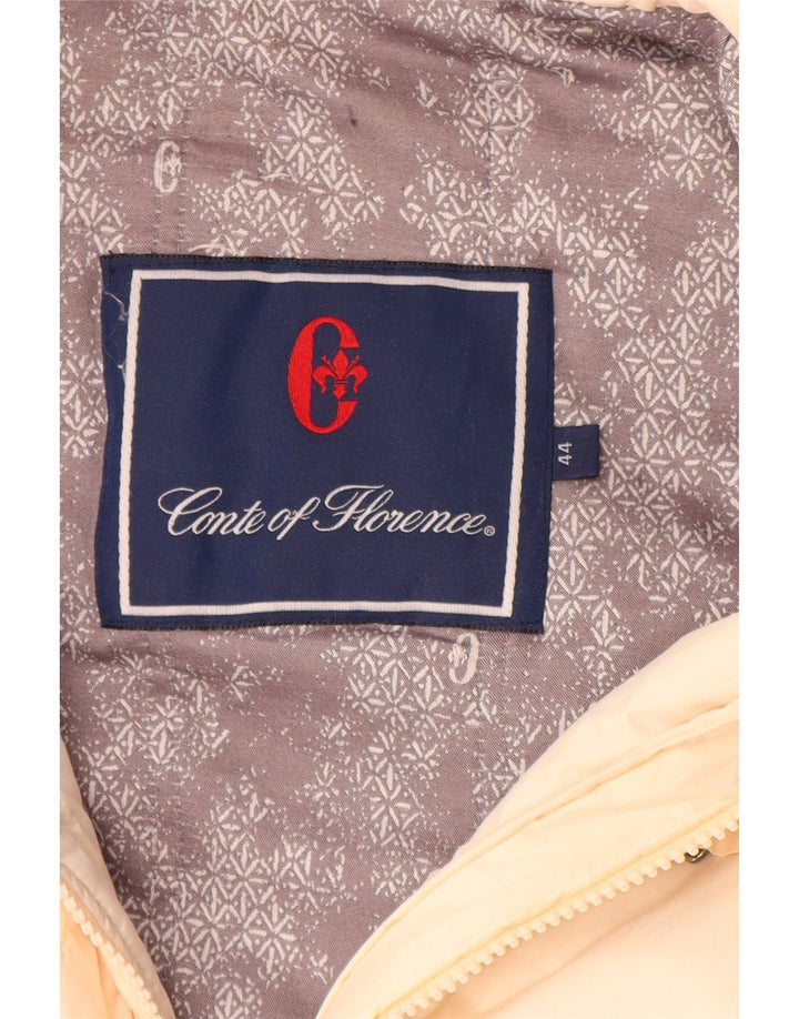 CONTE OF FLORENCE Dame vindjakke IT 44 Medium Off White Polyester