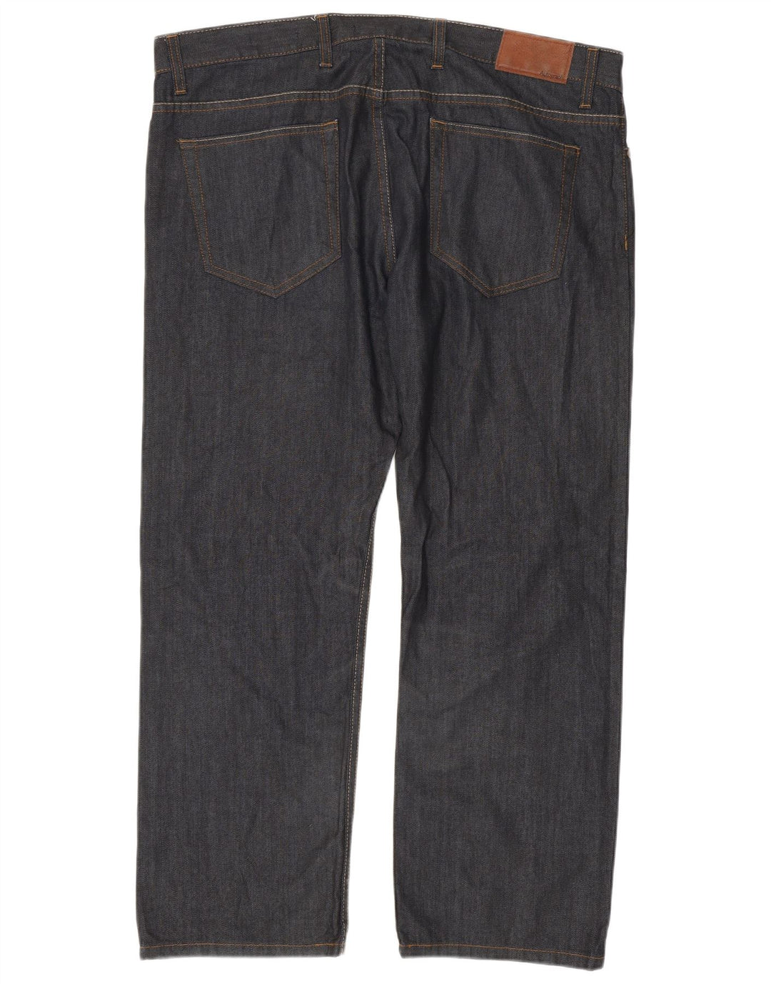 Marks & Spencer Straight Jeans til mænd W40 L29 Marineblå Bomuld