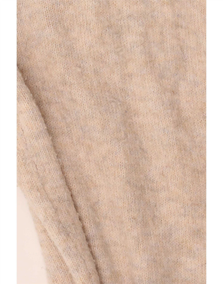 Marks & Spencer Dame Longline Cardigan Sweater UK 14 Medium Beige