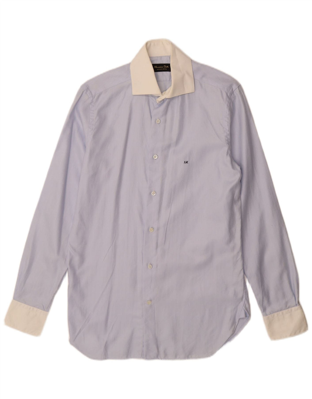 Massimo Dutti Herreskjorte Str. 38 15 Medium Blue Sildeben