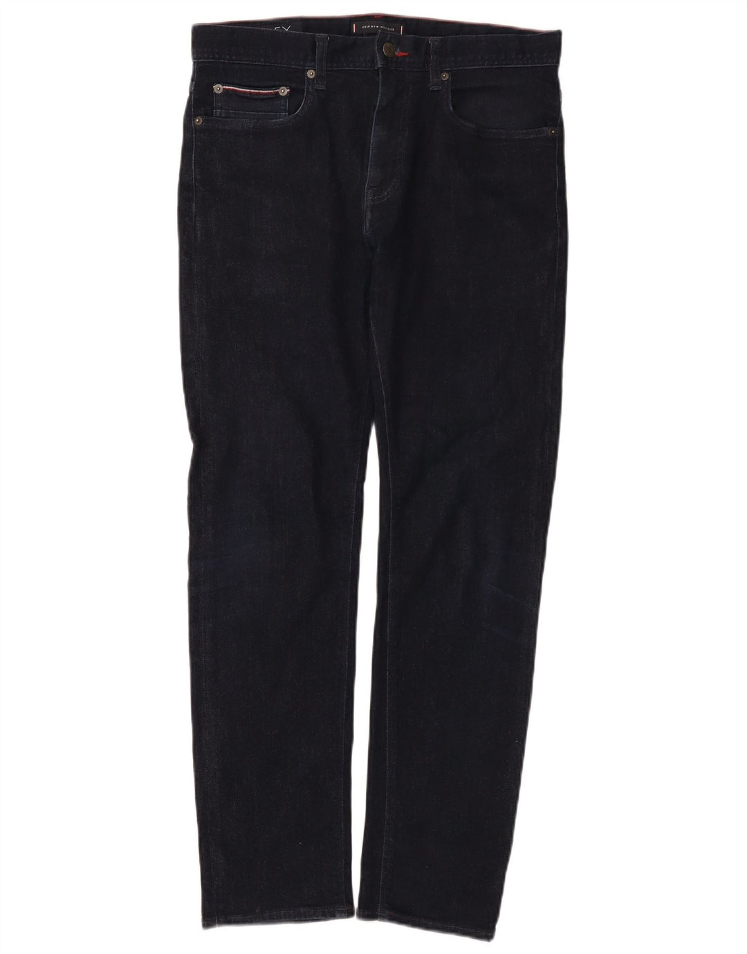 Tommy Hilfiger Herre Bleecker Slim Jeans W32 L30 Marineblå Bomuld