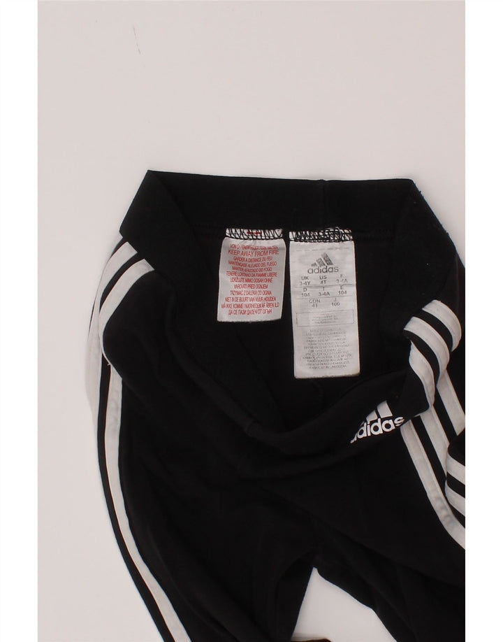 Adidas pigeleggings 3-4 år sort bomuld