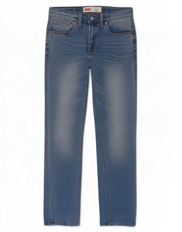 Levi's Boys 512 Slim Tapered Jeans 11-12 år W22 L28 Blå Bomuld