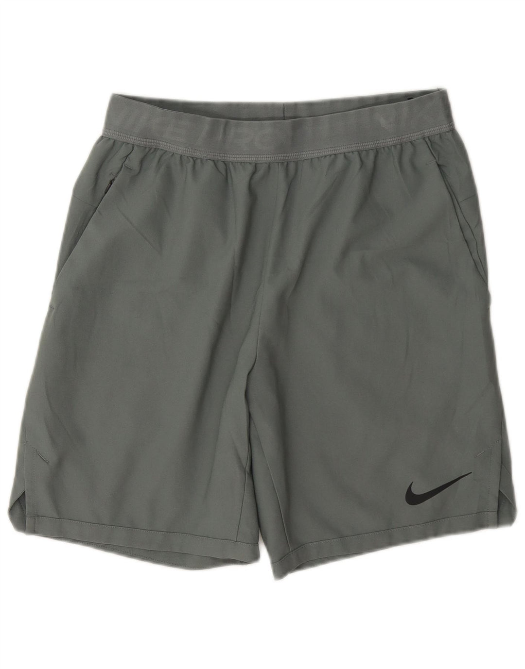 Nike Herre Dri Fit grafiske standard sportsshorts Små grå polyester