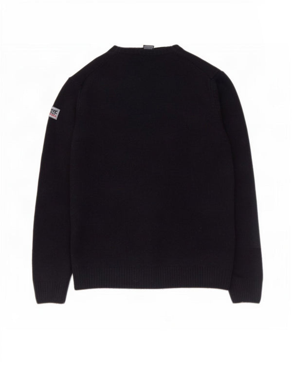 Paul & Shark Dame Yachting Boat Neck Jumper Sweater UK 16 Large Navy Blue