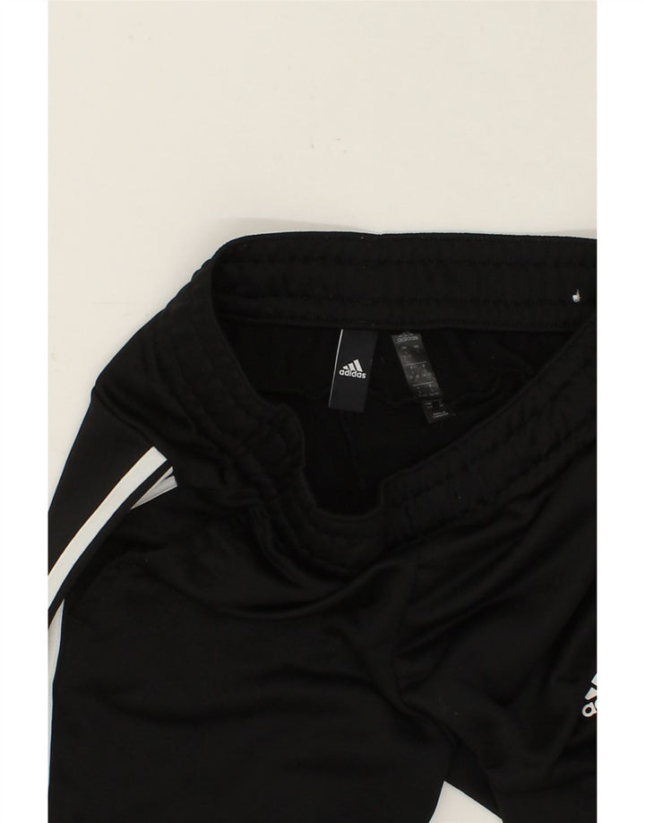 ADIDAS Womens Tracksuit Trousers Joggers UK 8/10 Small Black Polyester Vintage Adidas and Second-Hand Adidas from Messina Hembry 