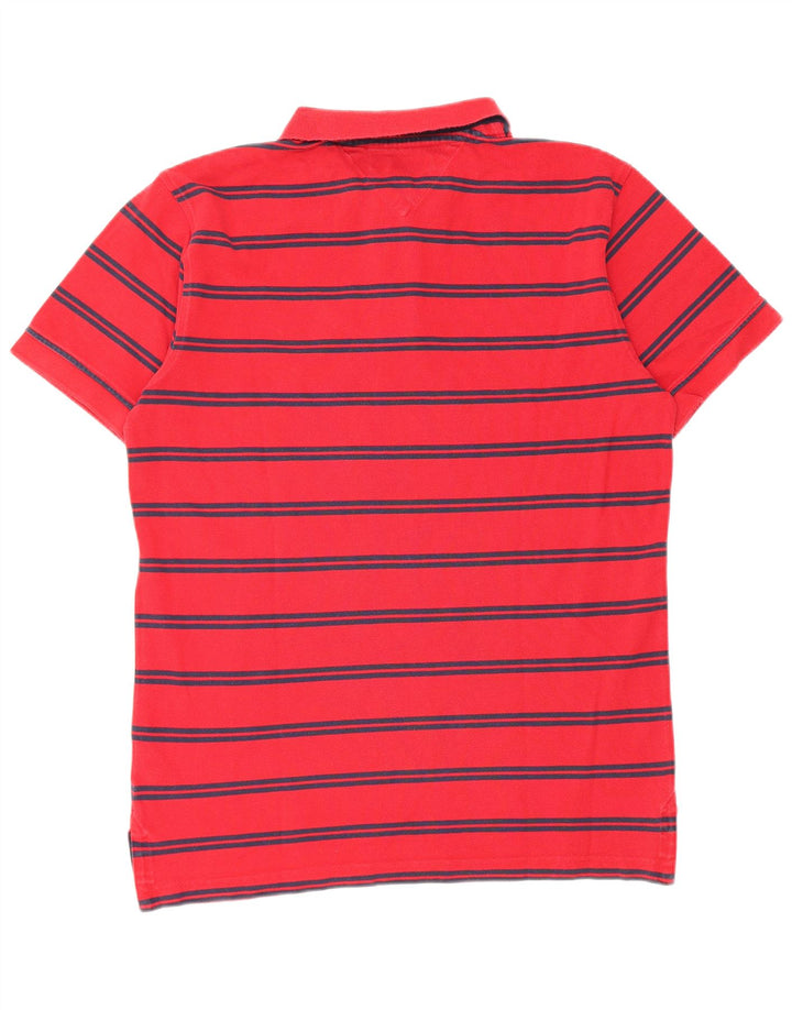 Tommy Hilfiger Herre poloshirt Stor rødstribet bomuld