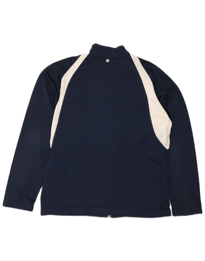 Nike drenge grafisk træningsdragt topjakke 13-14 år XL marineblå farveblok