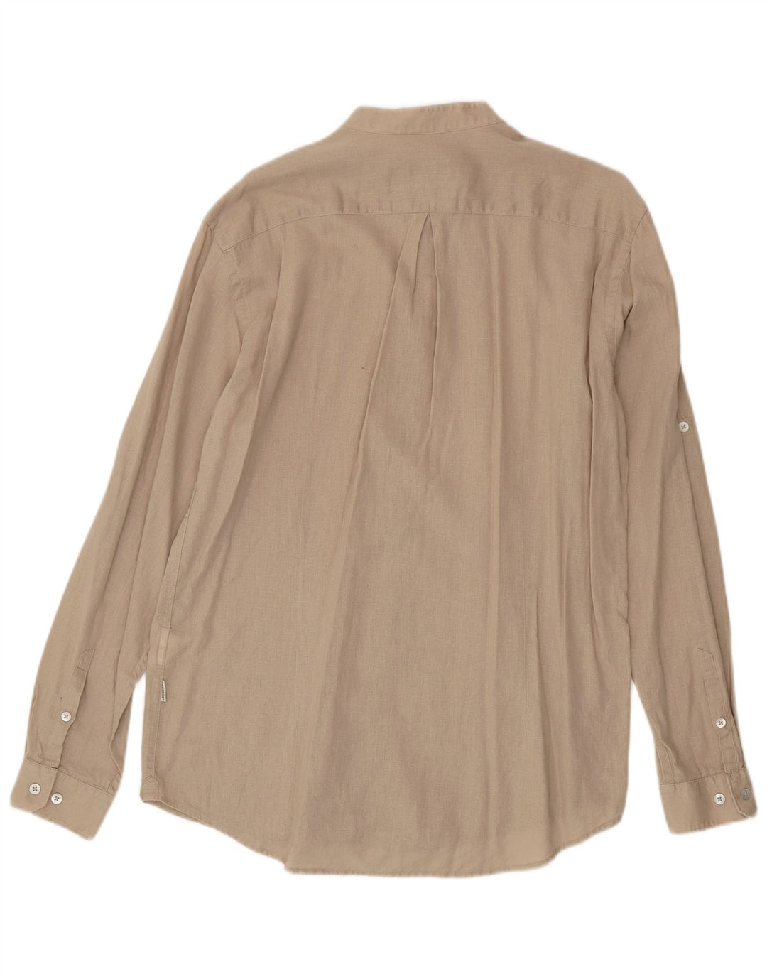Carrera herreskjorte stor beige hør
