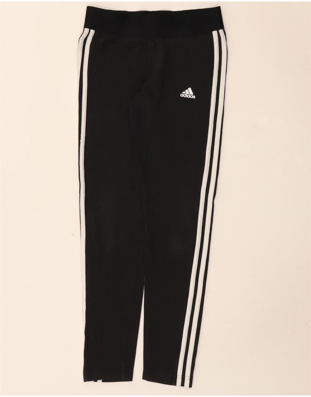 Adidas Dame Leggings UK 8/10 Small Black Bomuld