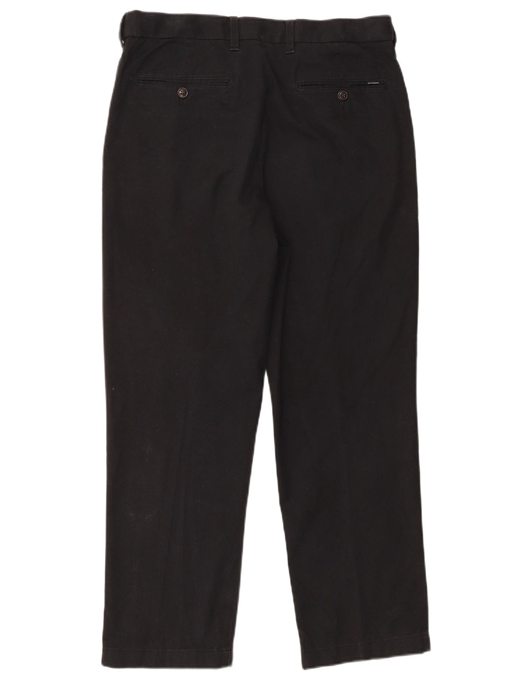 Marks & Spencer Straight Suit bukser til mænd W34 L29 sort bomuld