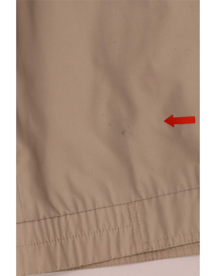 Joba Herre Bomberjakke UK 40 Stor Beige Polyester