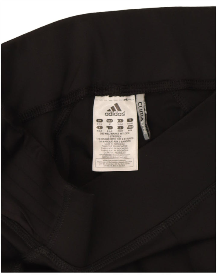 Adidas Træningsdragtsbukser til kvinder UK 12/14 Medium Sort Polyester