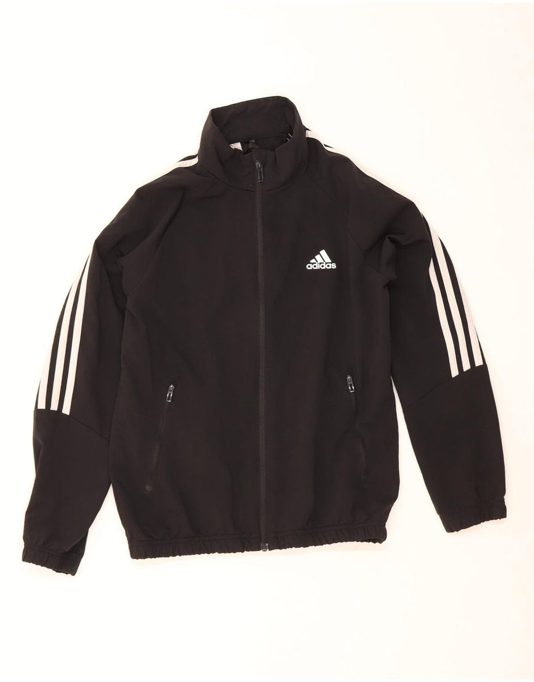 ADIDAS Træningsdragt til drenge Topjakke 11-12 år Sort Polyester