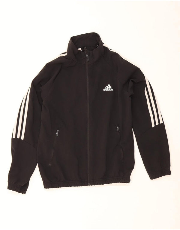 ADIDAS Træningsdragt til drenge Topjakke 11-12 år Sort Polyester