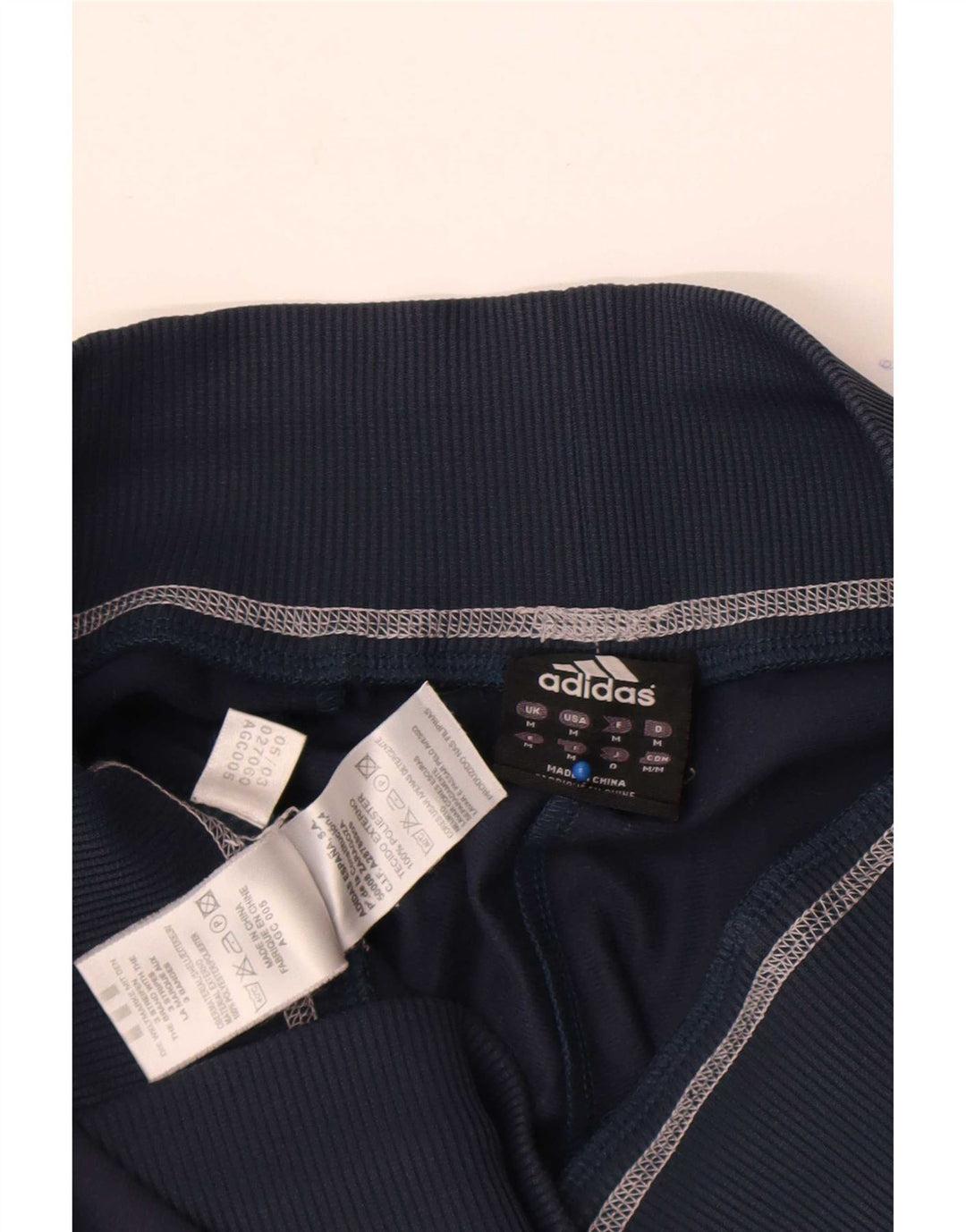 Adidas Herre grafisk træningsdragt Bukser Medium Navy Blue Polyester