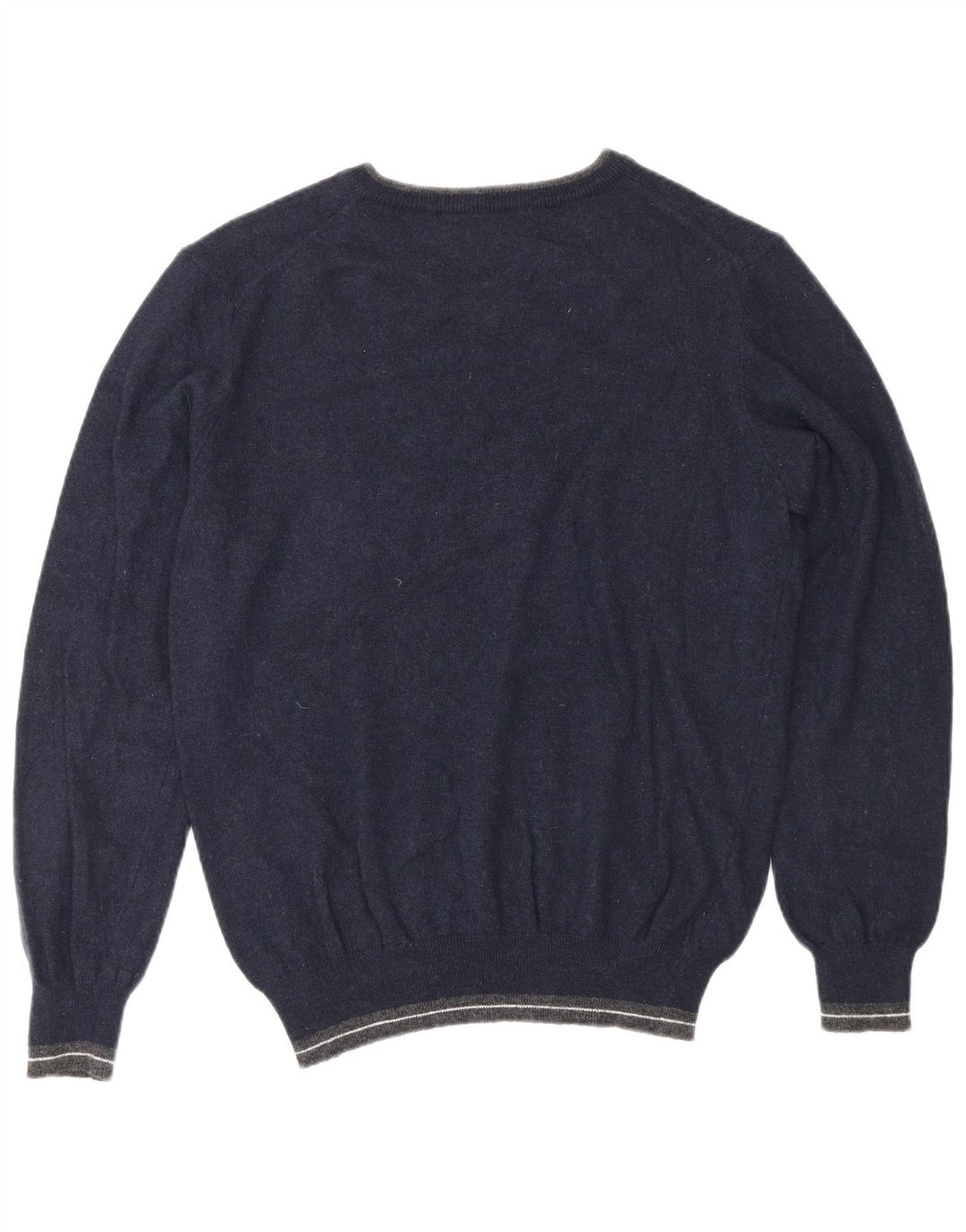 REFRIGIWEAR Dame V-hals sweater UK 16 Stor marineblå uld